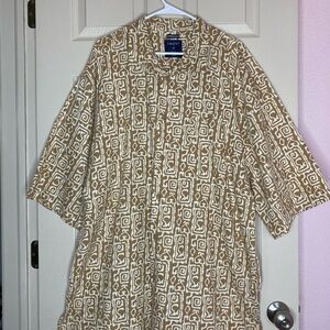 Trust 4X Linen Blend Button Up Shirt